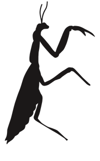 Mantis Symbol von ONE-OFFsue in Black